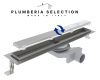Душевой лоток Plumberia Selection PST IN-TILE PST70MT 70х5 нержавеющая сталь