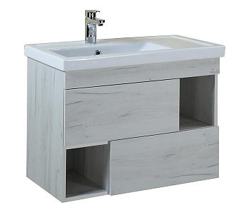 Тумба под раковину Onika Санторини 108043 77х44х57 подвесная