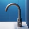 Смеситель Dorff Logic SS D3002101SS на раковину нержавеющая сталь