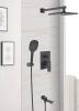 Душевая система Rose R2835H встраиваемая в стену цвет черный