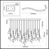 Люстра подвесная Odeon Light L-vision (Л-висион) 5445/17