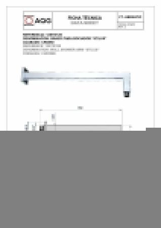 Кронштейн для верхнего душа AQG 12STI0120 хром