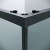 Душевой уголок Grossman Cosmo 300.K33.02.9090.21.00 90х90 стекло прозрачное профиль черный без поддона
