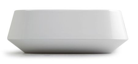 Раковина керамическая White Ceramic Tao W1040701 50х50 накладная цвет белый