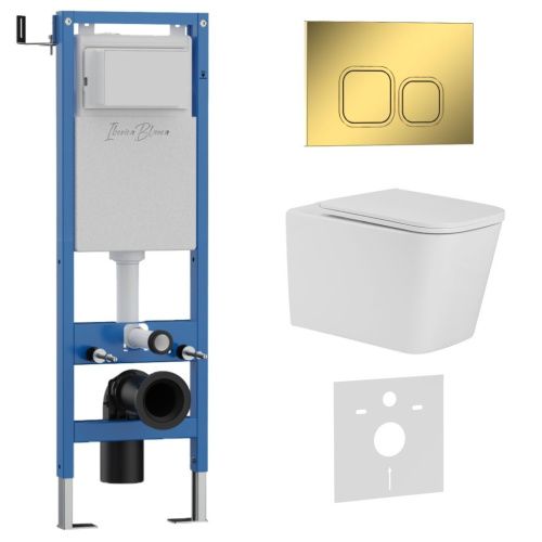 Комплект унитаз с инталляцией и клавишей смыва Iberica Blanca TOLEDO ALTO IB.001M.TLA.234.836 - фото 2