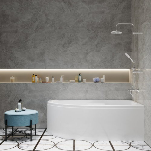 Ванна акриловая Тритон София Щ0000046120 170х95 пристенная ассиметричная без каркаса - фото 5 Ванна акриловая Тритон София Щ0000046120 170х95 пристенная ассиметричная без каркаса - фото 5