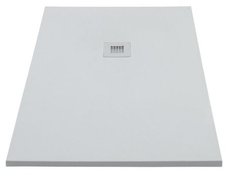 Душевой поддон из искусственного камня Allen Brau Priority 8.31008-21 140х80 белый без каркаса
