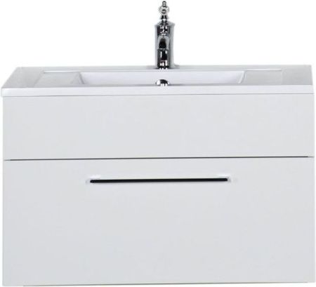 Тумба под раковину De Aqua Кубика 167076 80х40 подвесная цвет белый