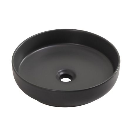 Раковина керамическая Cezares CZR-6595-GO 40х40 накладная цвет серый без отверстий под смеситель