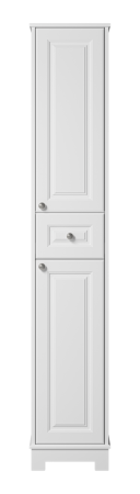 Шкаф-пенал Misty Ларго Лар-05035-0101П 40х200 напольный цвет белый