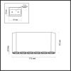 Светильник накладной Odeon Light Small (Смалл) 7092/15CL
