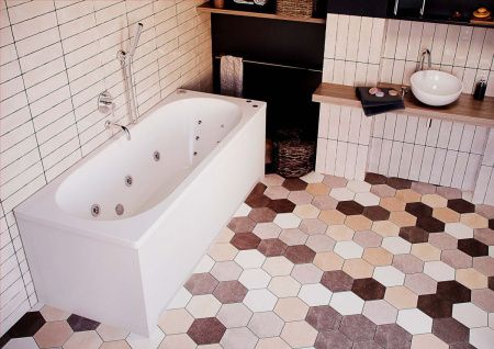 Ванна акриловая Aquatek Оберон OBR160-0000039 160х70 пристенная прямоугольная с каркасом без ручек