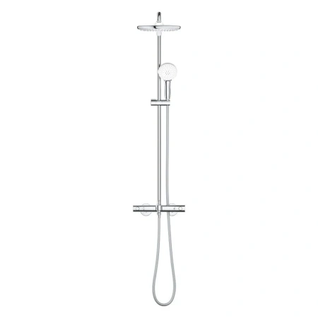 Душевая стойка Grohe Tempesta 26978001 настенная цвет хром с термостатом
