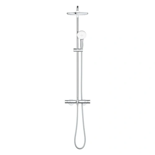 Душевая стойка Grohe Tempesta 26978001 настенная цвет хром с термостатом - фото 5