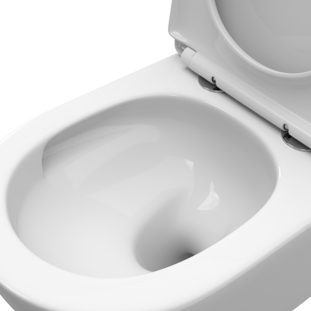 Унитаз подвесной BelBagno UNO BB5177CH-TOR/SC белый с сиденьем микролифт безободковый смыв торнадо Унитаз подвесной BelBagno UNO BB5177CH-TOR/SC белый с сиденьем микролифт безободковый смыв торнадо