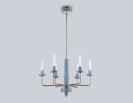 Люстра на штанге Ambrella Light Ceramo Modern (Церамо Модерн) LH53124