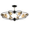 Люстра на штанге Arte Lamp Glasgow (Гласгов) A1963PL-8BK