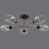 Люстра на штанге Illumico IL0300 IL0300-5CSQ-79 BK AB