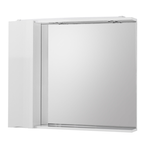 Зеркало-шкаф BelBagno Fly-Marino MARINO-SPC-900/750-1A-BL-P-L 90x75 - фото 3