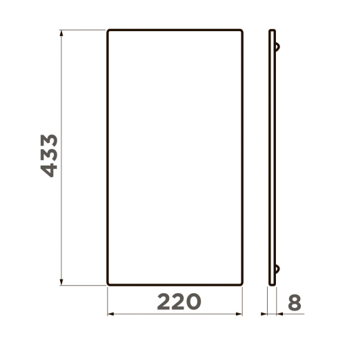 Разделочная доска Omoikiri CB-SINTESI-M-WD 4999097 - фото 2