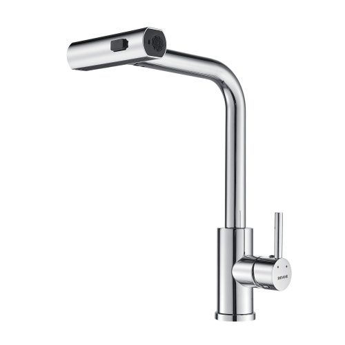 Смеситель для кухни Shevanik S263 на мойку хром - фото 2