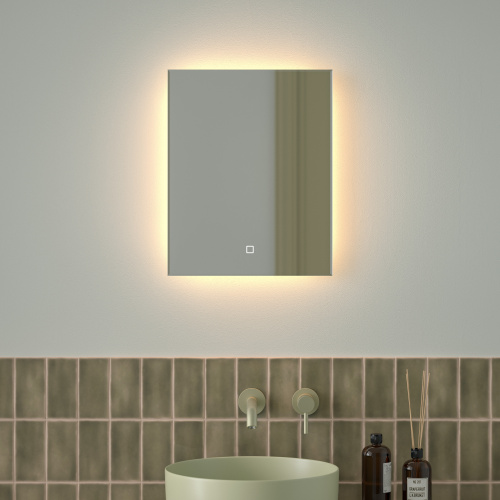 Зеркало с подсветкой Defesto GLOW DF 2511S 40x50 - фото 3