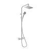 Душевая стойка Hansgrohe Vernis Shape 26097000 настенная цвет хром с термостатом