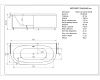 Ванна акриловая Aquatek Морфей MOR190-0000059 190х90 пристенная асимметричная с каркасом без ручек