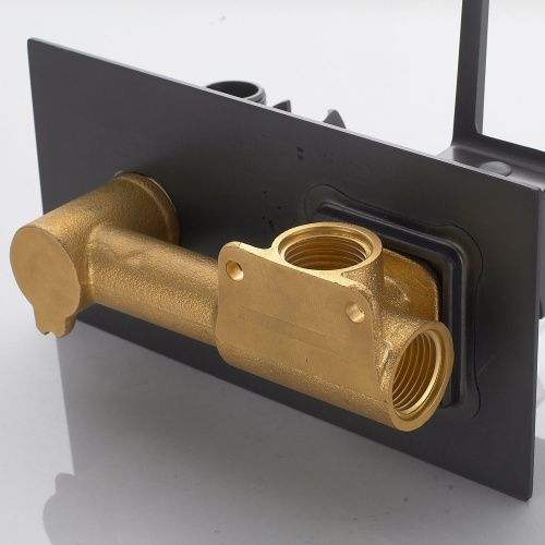 Гигиенический душ со смесителем Shevanik S6805T оружейная сталь - фото 5