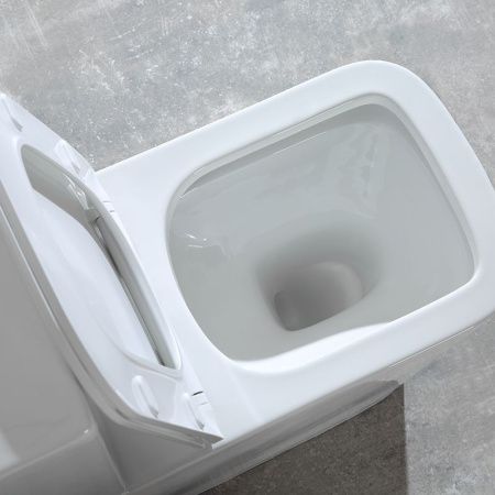 Унитаз напольный с бачком Vincea Hope VT2-201 белый с сиденьем микролифт безободковый душевой смыв