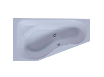 Ванна акриловая Aquatek Медея MED180-0000037 170х95 пристенная асимметричная с каркасом без ручек Ванна акриловая Aquatek Медея MED180-0000037 170х95 пристенная асимметричная с каркасом без ручек