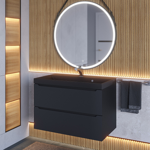Тумба с раковиной Uperwood Tanos-Classic Quartz 3930421700 80x45x55 - фото 5