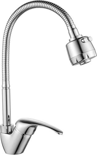 Смеситель для кухни Voda SY 519 на мойку хром - фото 2