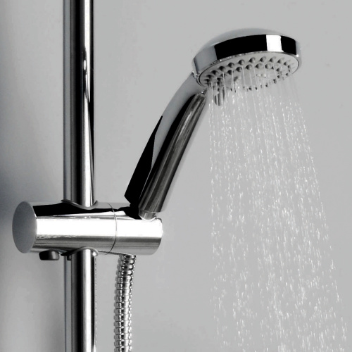 Душевая стойка WasserKRAFT  A13302 настенная цвет хром - фото 4
