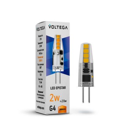 Лампа светодиодная Voltega Capsule G4 (Капсула G4) 7142