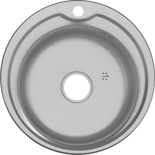 Кухонная мойка Melana 101D t (*12) 51x51 цвет хром - фото 2
