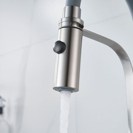 Смеситель для кухни Shevanik S943L-9 на мойку сатин