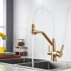 Смеситель для кухни Rose R558G на мойку золото