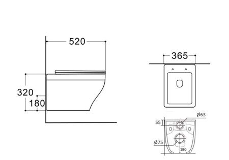 Сет унитаз + инсталляция Aquatek SET AQUATEK АМАДЕО-012 4в1