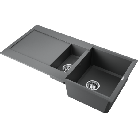 Кухонная мойка Omoikiri Sakaime 100-2 4993899 100х50 цвет серый