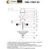 Люстра потолочная Omnilux Cipollone (Циполлоне) OML-75907-03