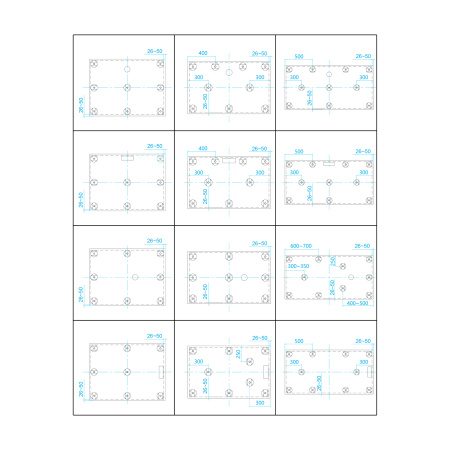 Ножки для поддона RGW 03230108-31