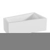 Ванна акриловая 1MarKa THOMAS 01том1710п 170х100 пристенная асимметричная без каркаса