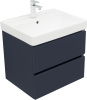 Тумба под раковину Aquanet Вега 2.0 00337947 58х47х50 подвесная цвет синий