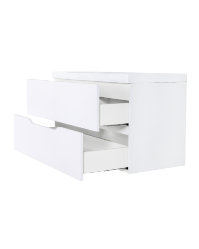 Тумба с раковиной Orange Line Li-100Tuw+RA100 100,25х45х54 - фото 4