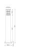 Ландшафтный светильник Arte Lamp Tokyo (Токыо) A5318PA-1BK