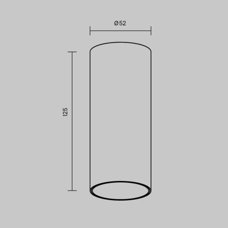 Светильник потолочный Maytoni Technical Focus Led (Фокус) C056CL-L12W4K-W-BS
