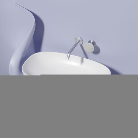 Раковина из сантехнического фарфора Ceramica Nova ELEMENT CN6049MW 60х40 накладная цвет белый без отверстий под смеситель