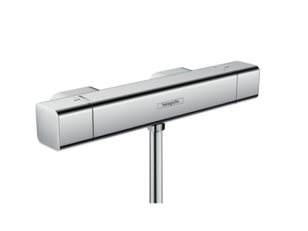 Смеситель Hansgrohe Ecostat E 15773000 настенный хром с термостатом