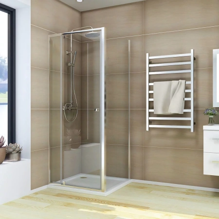 Душевой уголок Veconi Rovigo RV026-100100-01-C8 100х100 стекло прозрачное профиль хром без поддона
